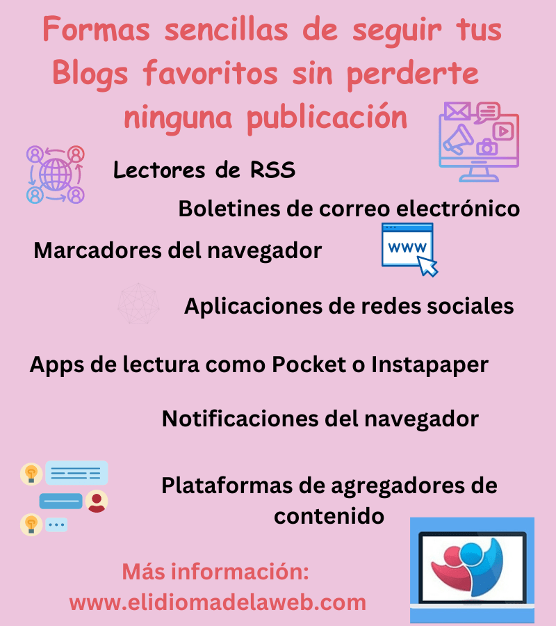 Formas para seguir tus blogs favoritos cómodamente Sigue tus Blogs Favoritos con Facilidad