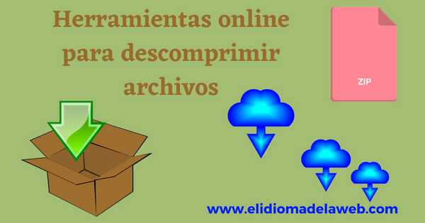 Páginas para descomprimir online archivos