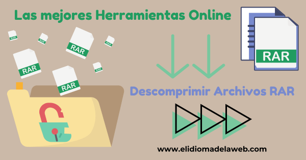 Herramientas online para descomprimir archivos RAR