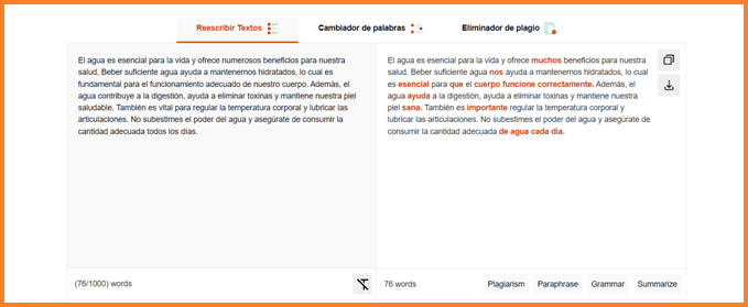 reescritura de texto para escritores 