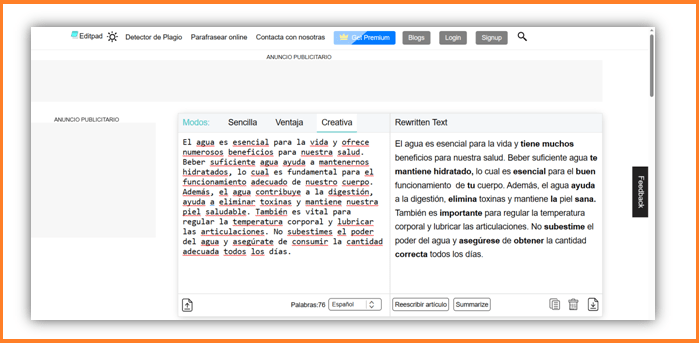 Reescritura De Textos