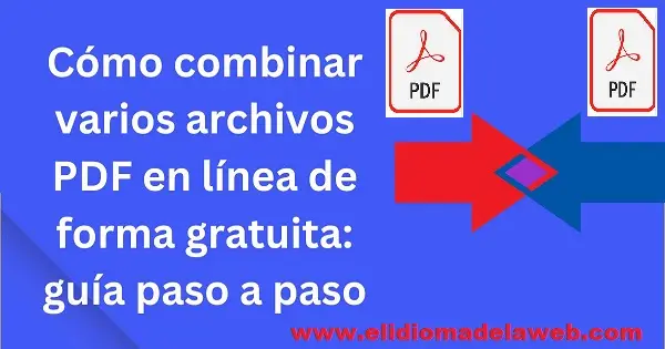 cómo fusionar documentos pdf