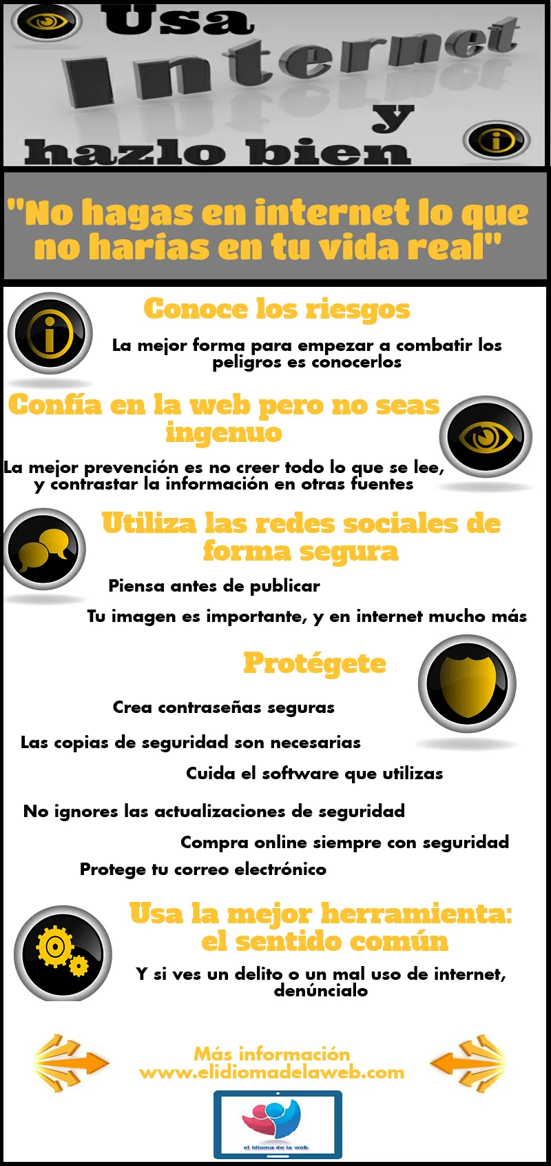 cómo ser un buen usuario de internet