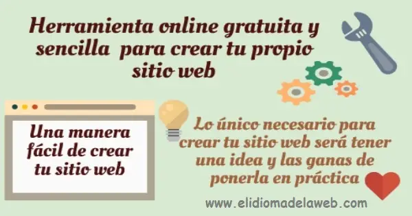 crear tu propio sitio web