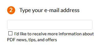 convertir pdf a excel 2 paso