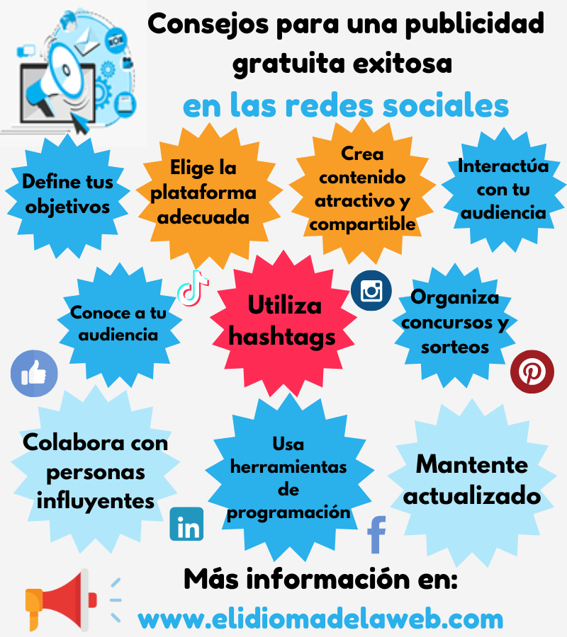 Cómo aprovechar el poder de las redes sociales para hacer publicidad gratuita Consejos para una publicidad gratuita exitosa en las redes sociales