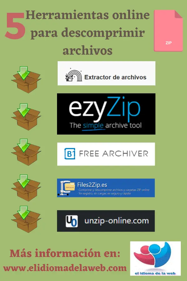 herramientas online para descomprimir archivos