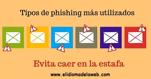 tipos de phishing más usados