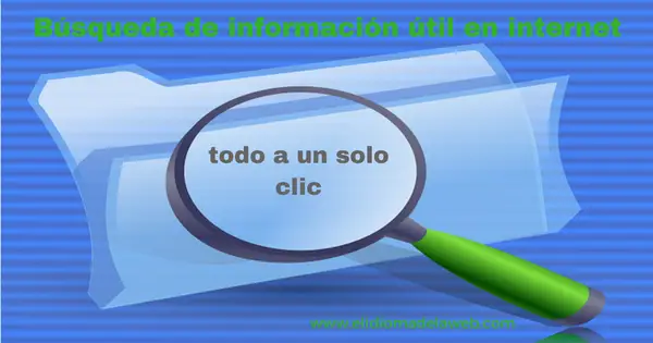 Buscar todo tipo de información a un solo clic búsqueda de información útil en internet