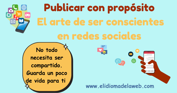 Publicar en redes sociales con sentido