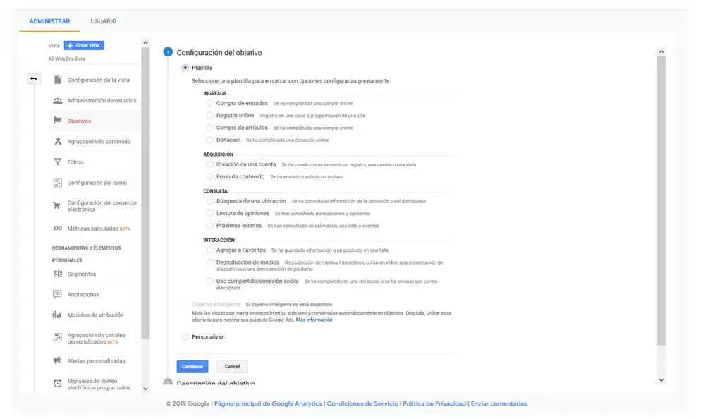guia google analytics pasos