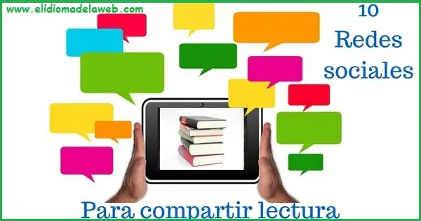 redes sociales para compartir lectura