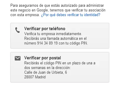 verificación googlemy busines
